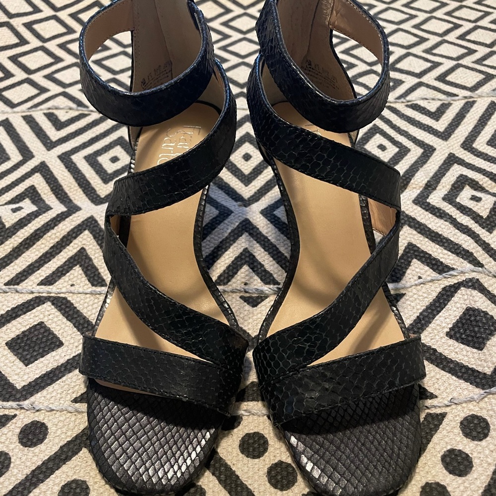 Franco Sarto L-Celia Black heels